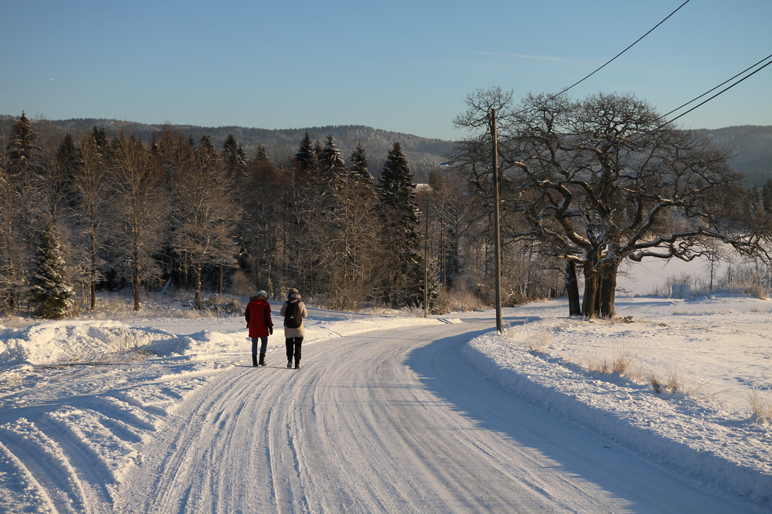 GetOut Coaching i Maridalen i klar vinterluft