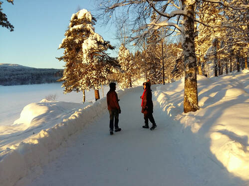 Vintertur rundt Sognsvann med Genneper GetOut Coaching